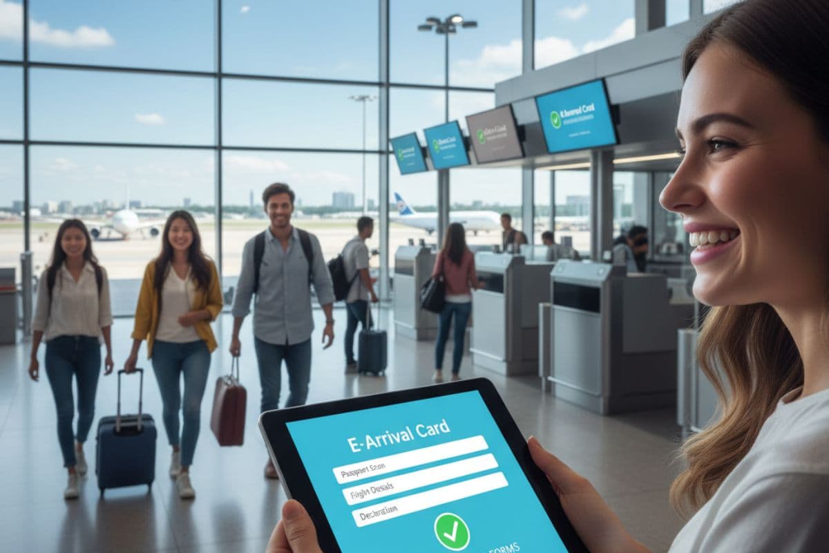 Delhi Airport Introduces e-Arrival Card