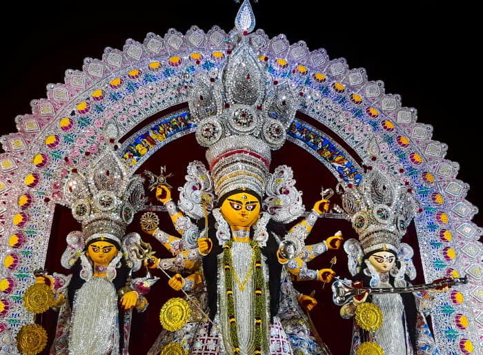 Durga Puja Pandal in Mumbai