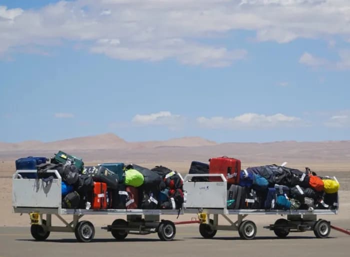 Misplaced luggage