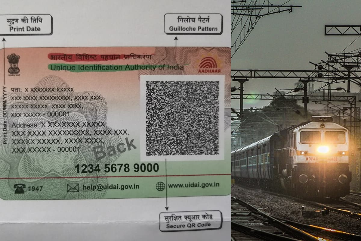 Aadhaar Mandatory For Tatkal Tickets