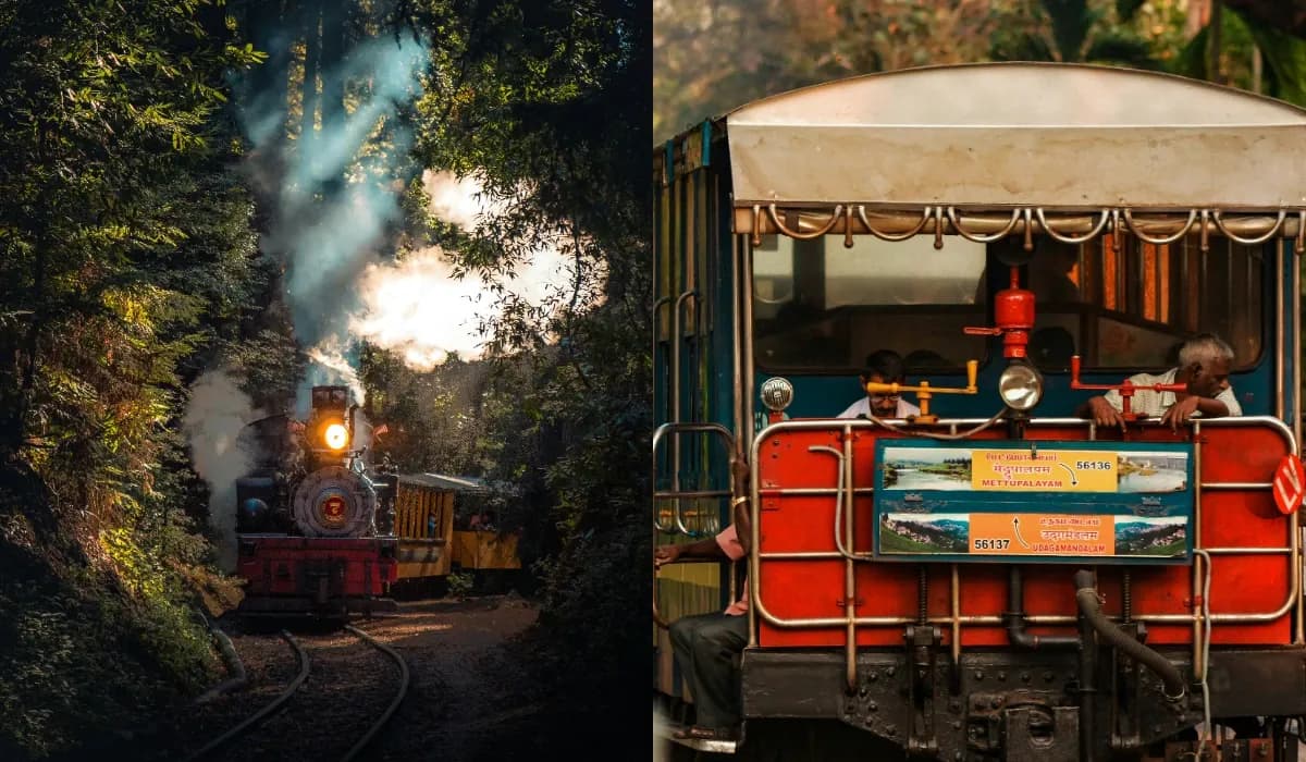 Toy Train Ride In Darjeeling