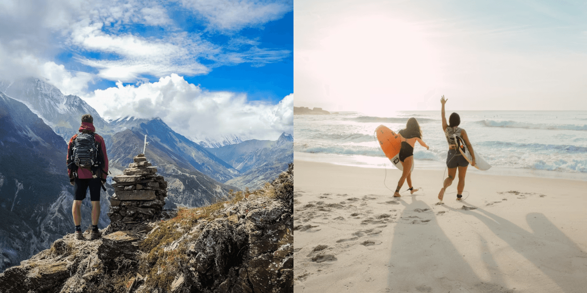 Beach vs Mountain