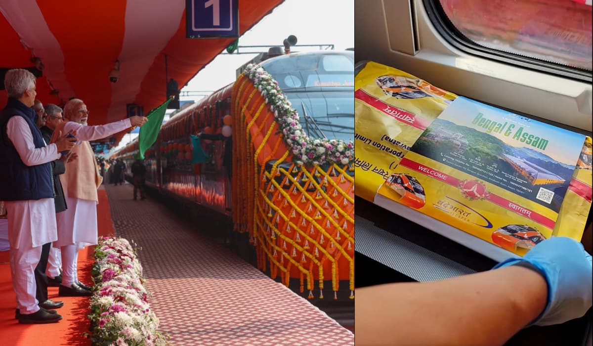India’s First Vande Bharat Sleeper Train Unveils Menu