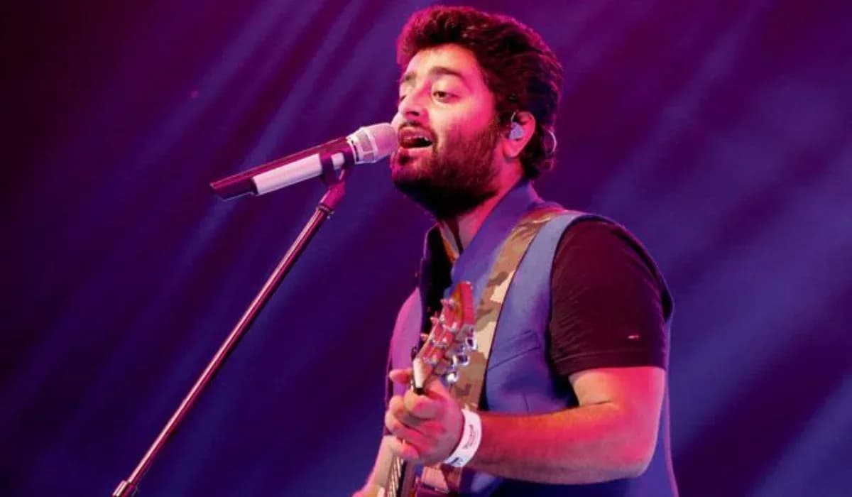 Arijit Singh during his India Tour 2027 announcement
