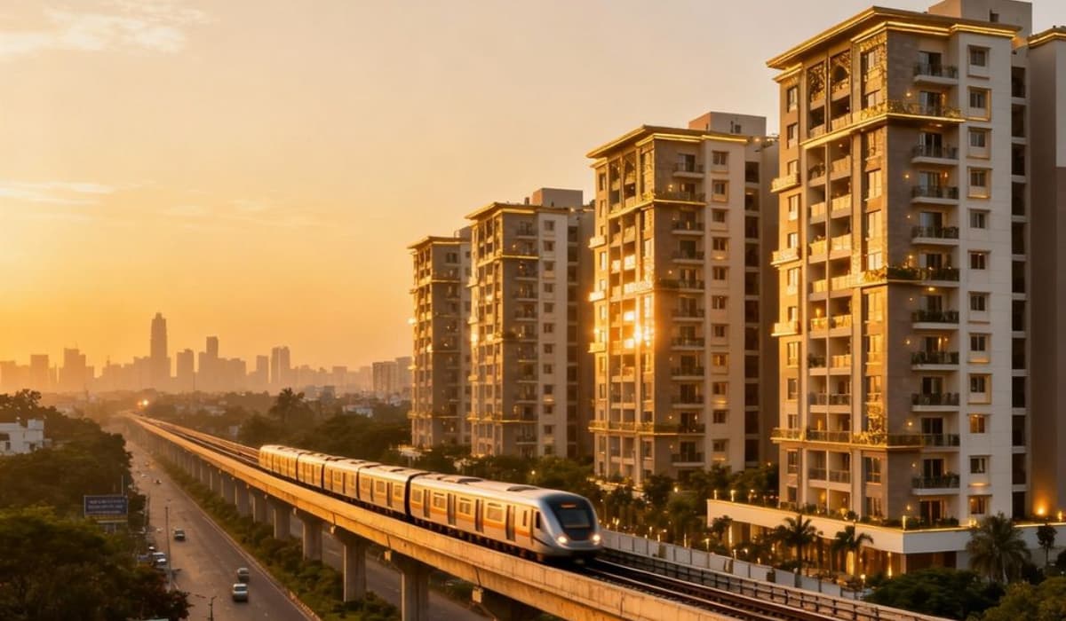 Bodaki railway terminal in Greater Noida