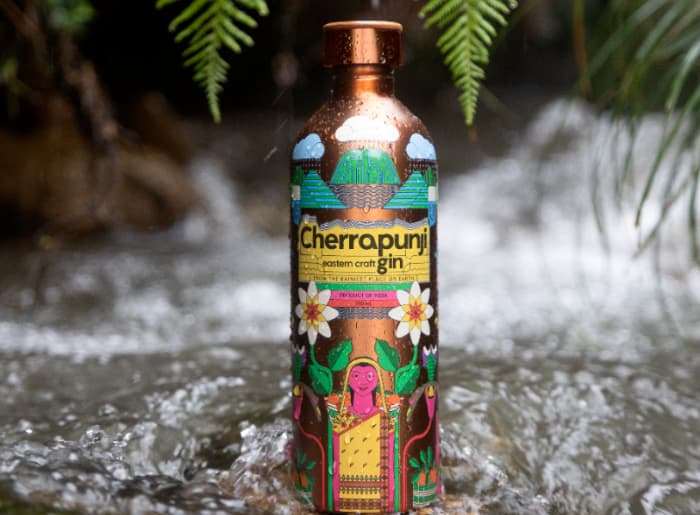 Bottle of Cherrapunji Gin