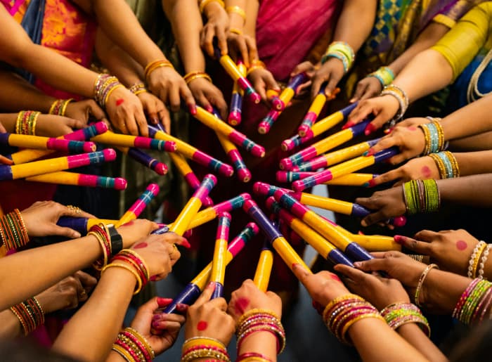 Dandiya celebrations 2025