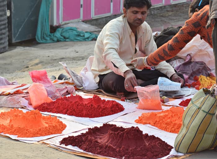 Holi colors