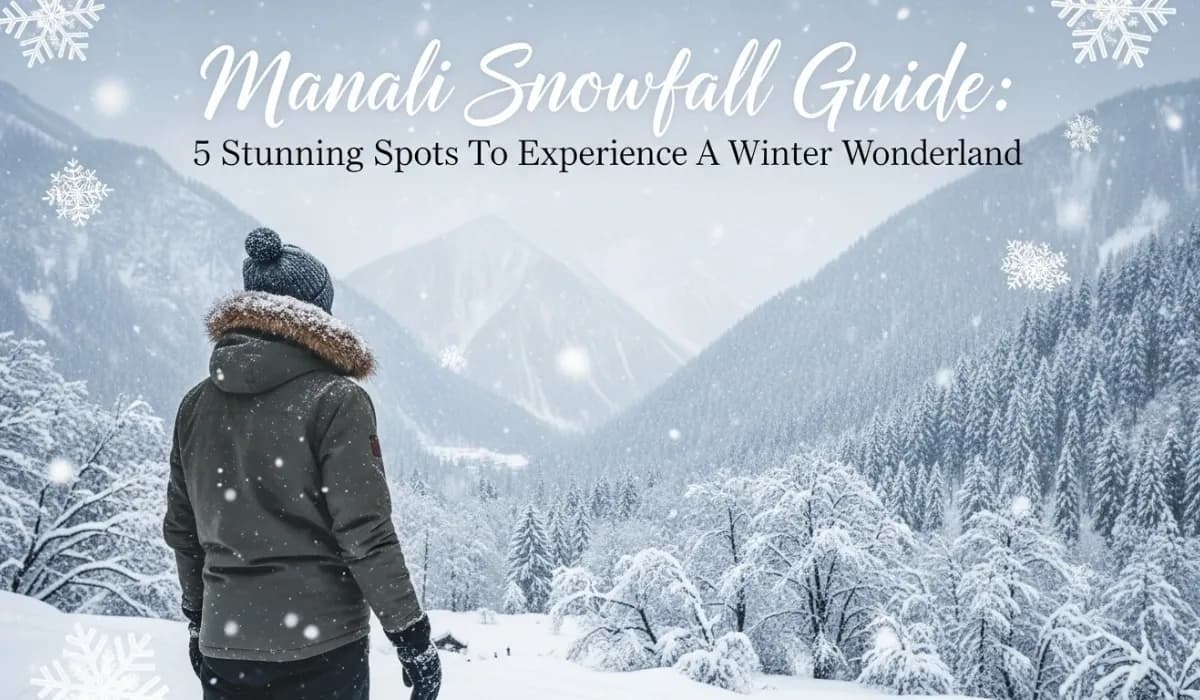 Manali Snowfall