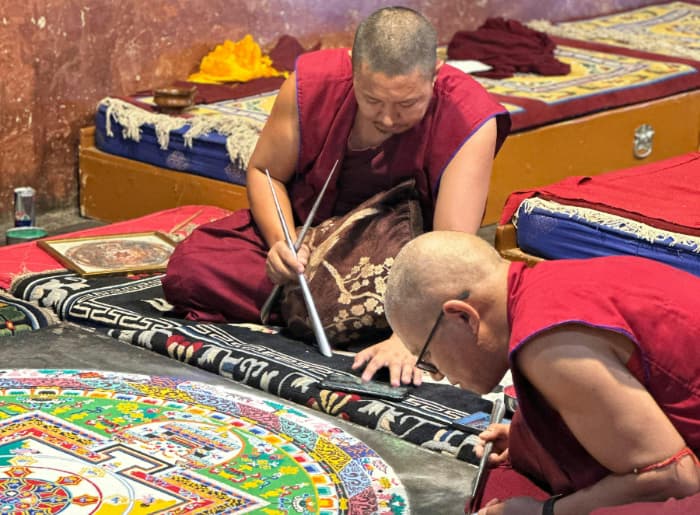 Monks in Ladakh