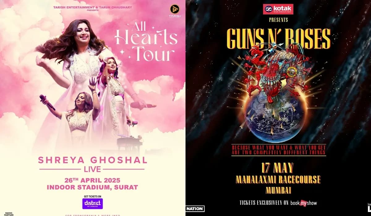 Shreya Ghoshal Concert, Festivals, And Fun Events In May 2025