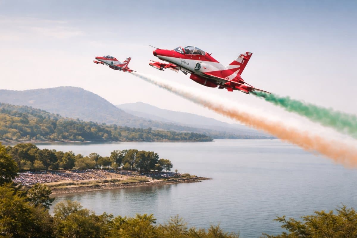 Surya Kiran Aerobatic Air Show Nashik