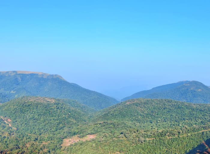 View from Gudisa hill point
