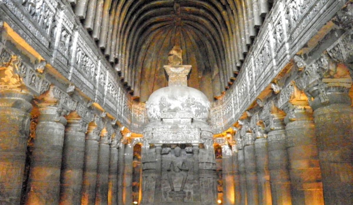 Ajanta and Ellora Caves in Maharashtra