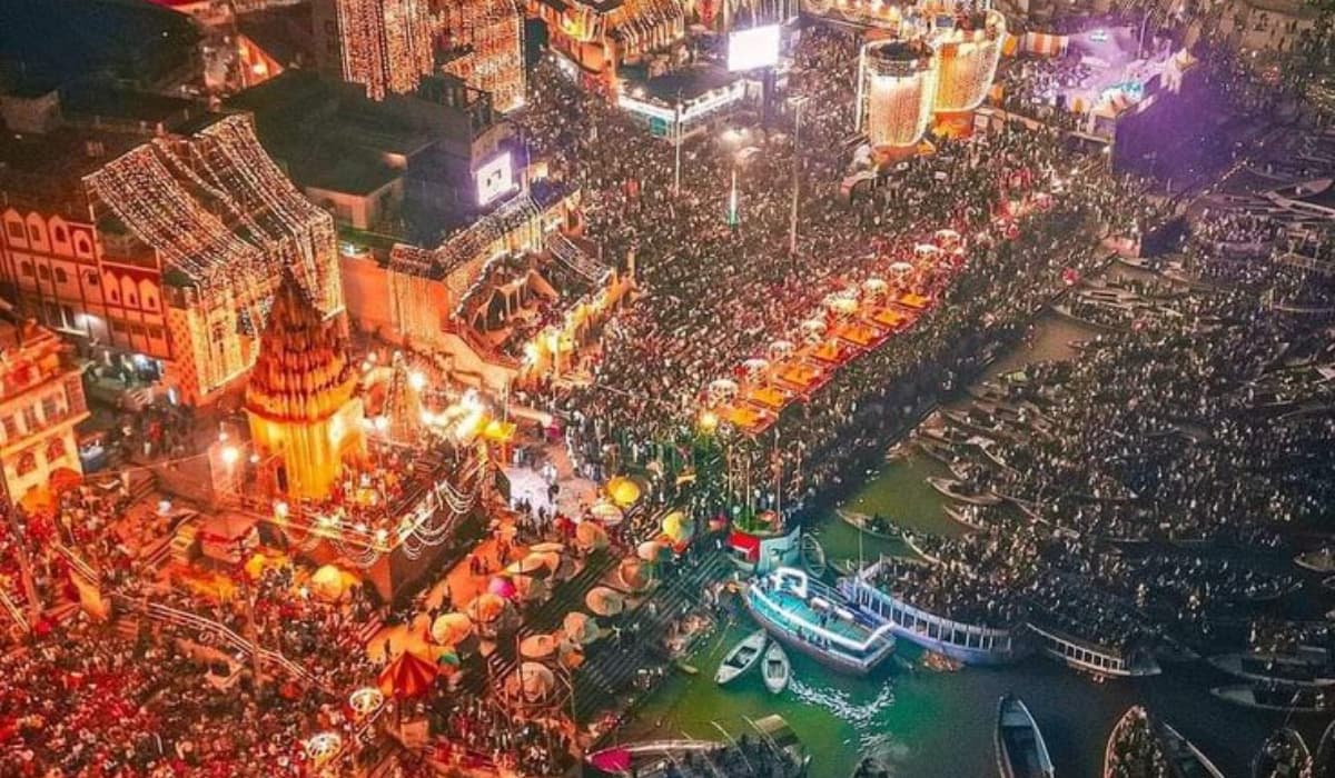 Dev Deepawali celebrations on Varanasi Ghats