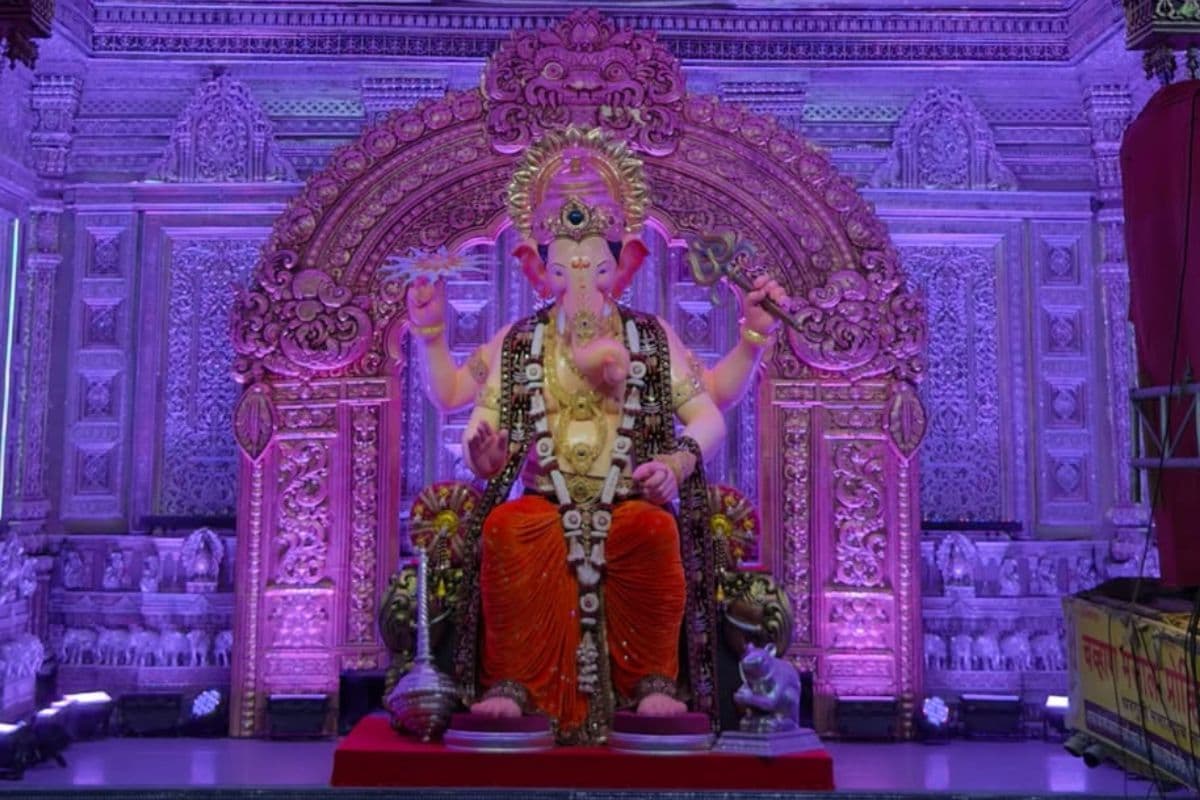 lalbaugcha raja 2026 first look ganpati idol