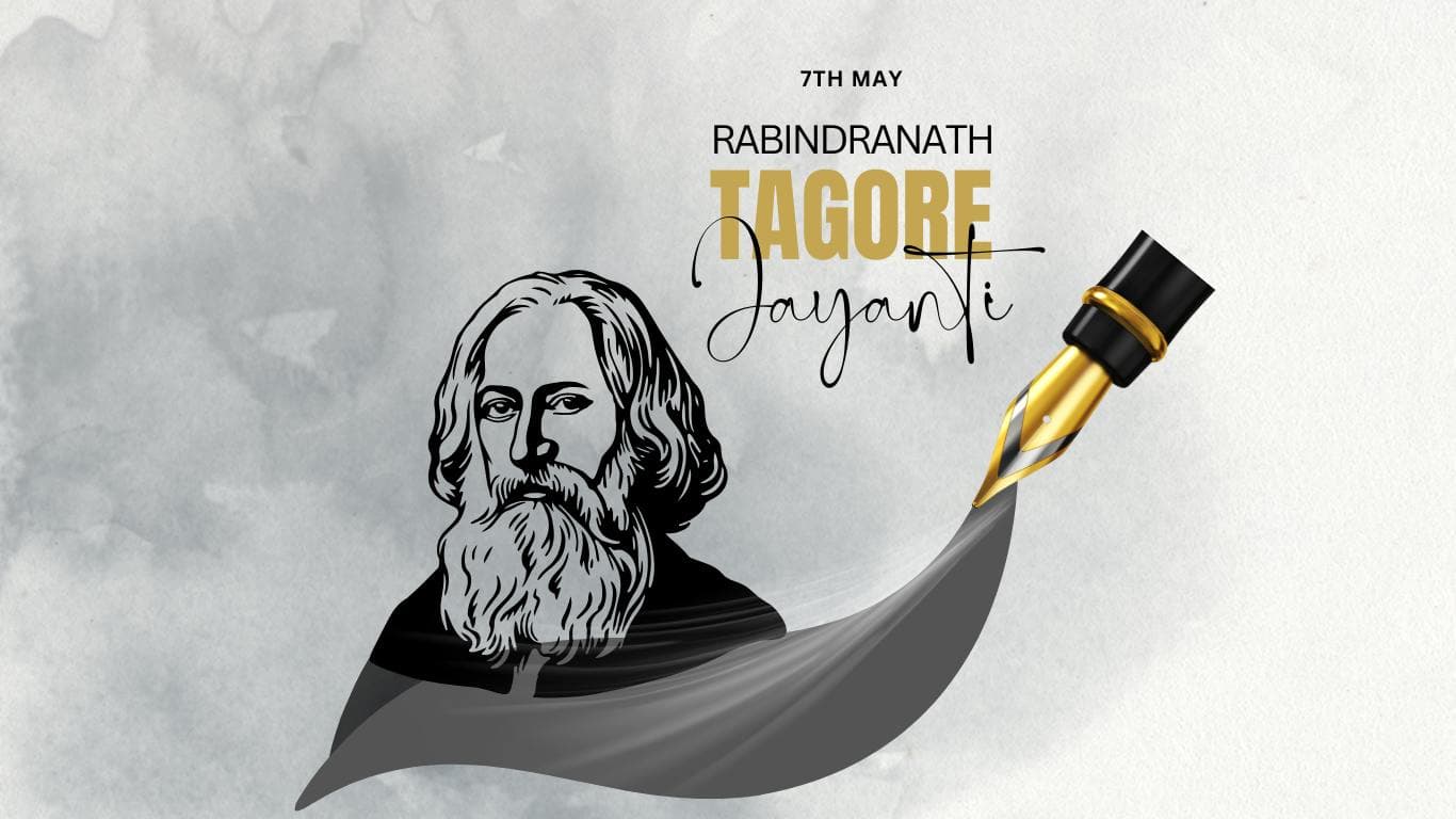 rabindranath tagore jayanti 2025
