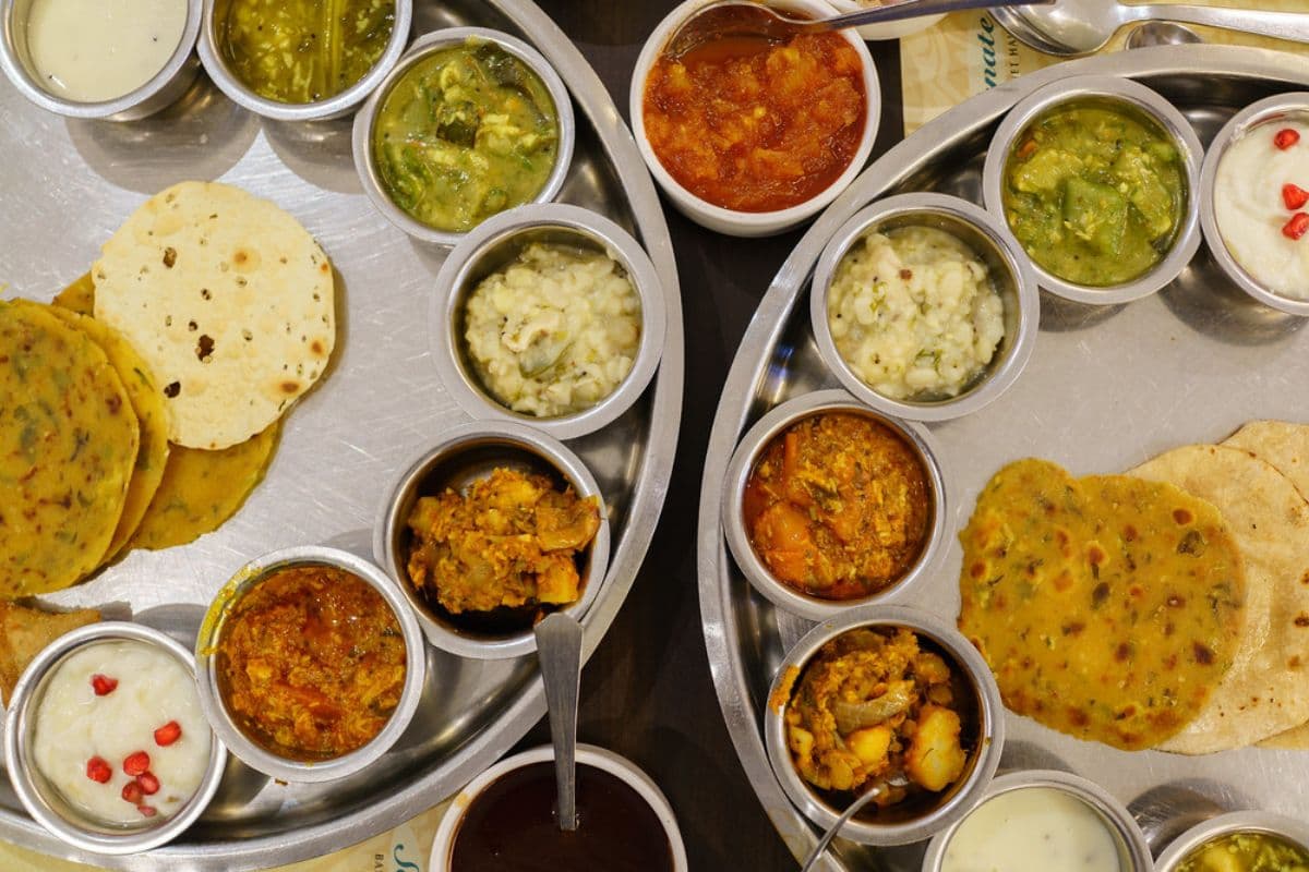 Gujarati thali