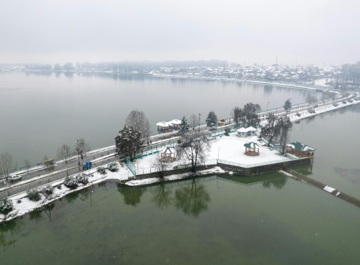 Chillai Kalan in Srinagar