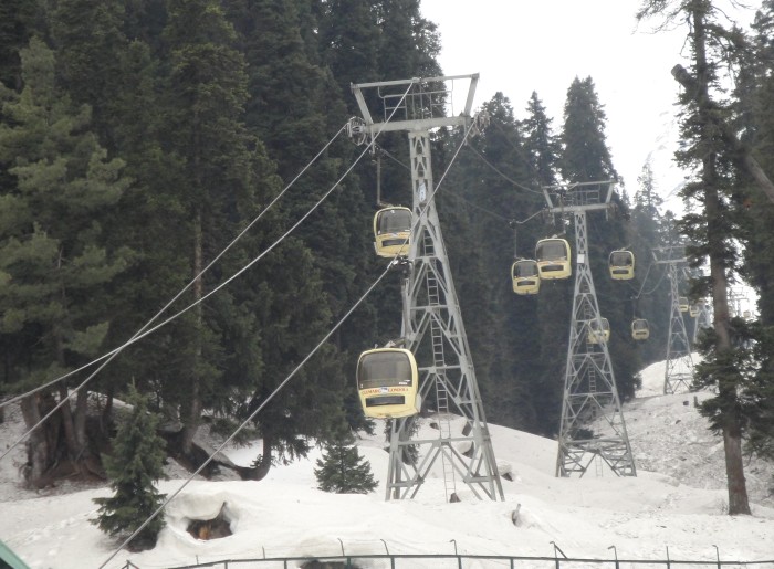 Gulmarg Gondola Ride in Kashmir