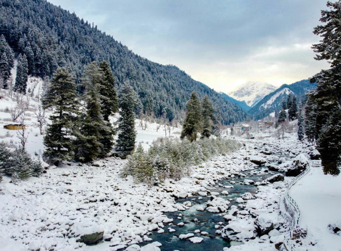 Pahalgam - Best places to visit for snowfall in Kashmir