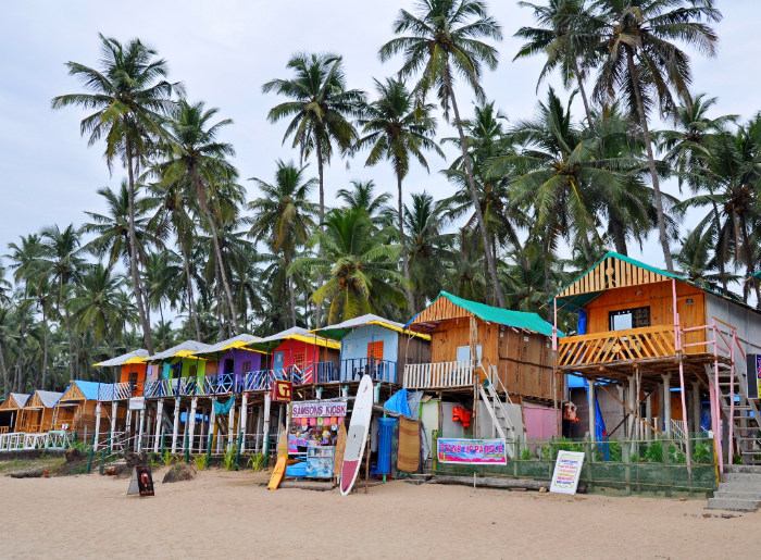 Shacks in Goa