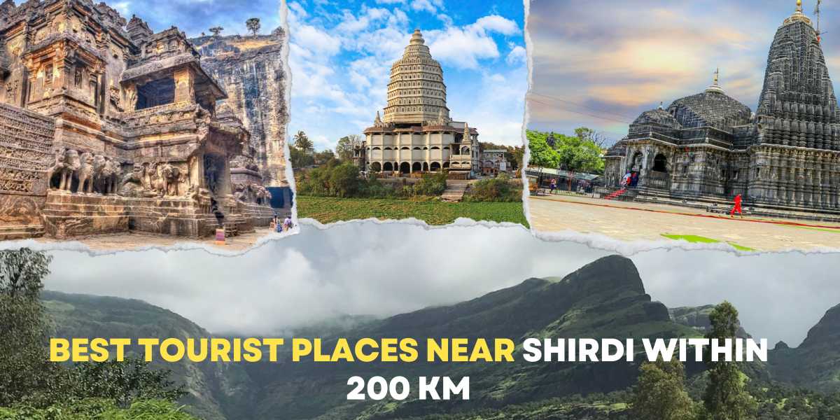 tourist places near shirdi within 200 km