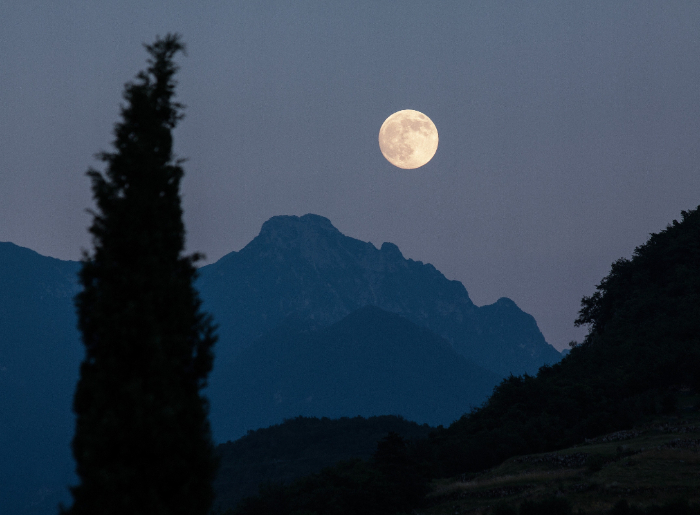 Full moon spotting