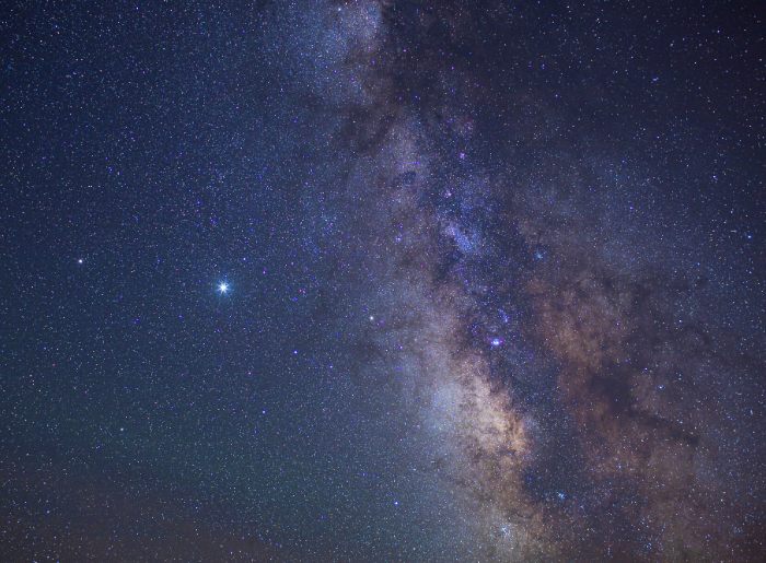 Star trail photography