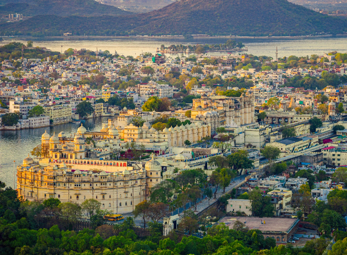 Udaipur city view