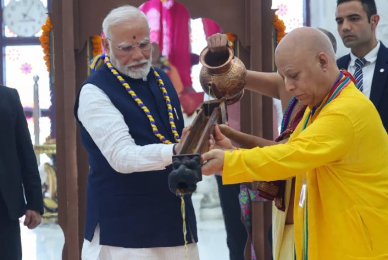 PM Modi Inaugurates Asia’s 2nd Largest ISKCON Temple In Kharghar 1 ISKCON Temple In Kharghar