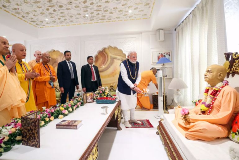 PM Modi Inaugurates Asia’s 2nd Largest ISKCON Temple In Kharghar 2 ISKCON Temple In Kharghar