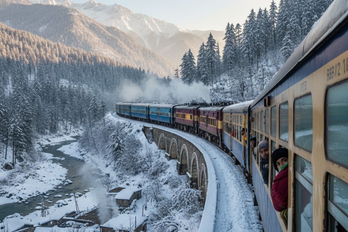 Top 3 Scenic Train Rides In India To Enjoy The Winter Snow Magic ...