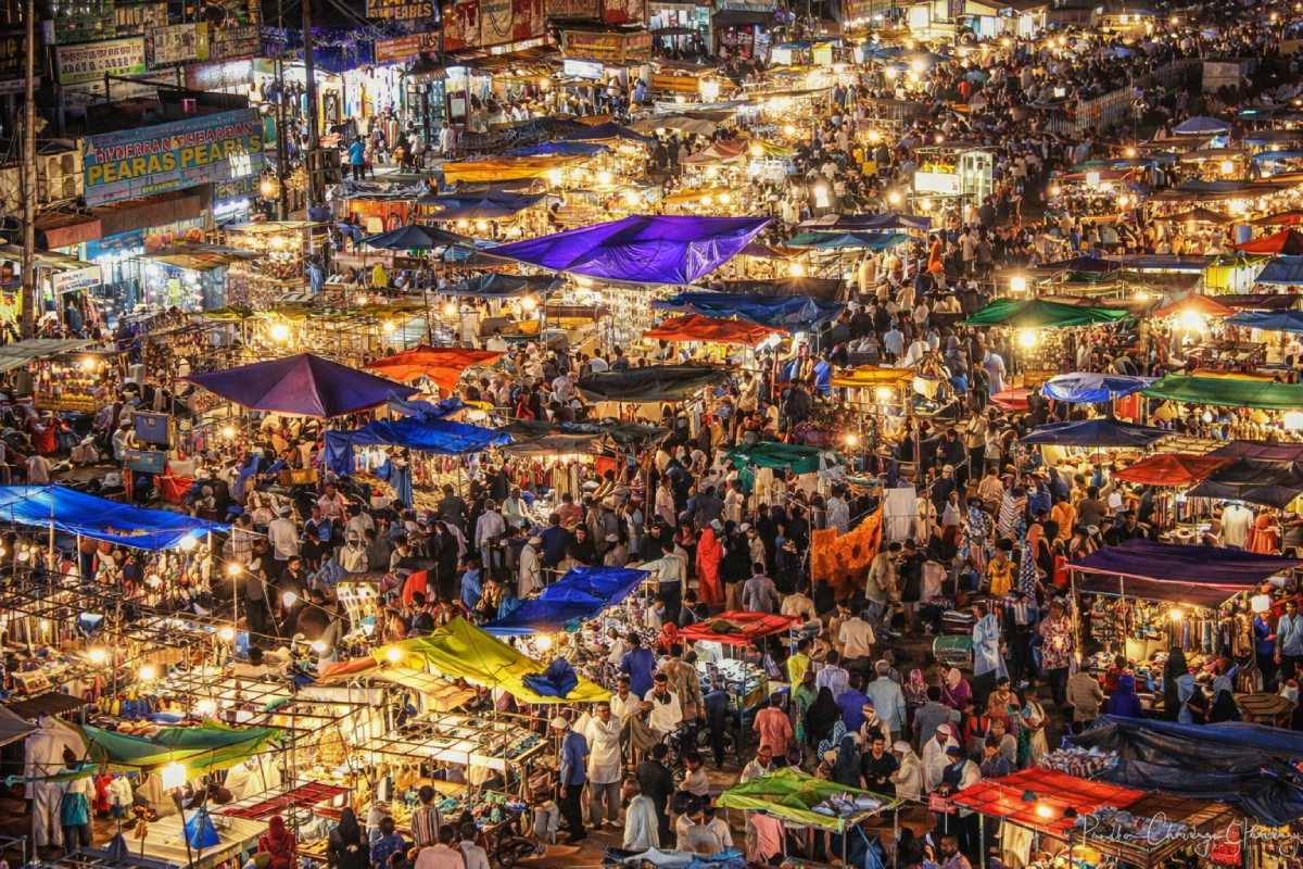 Charminar Bazaar Hyderabad