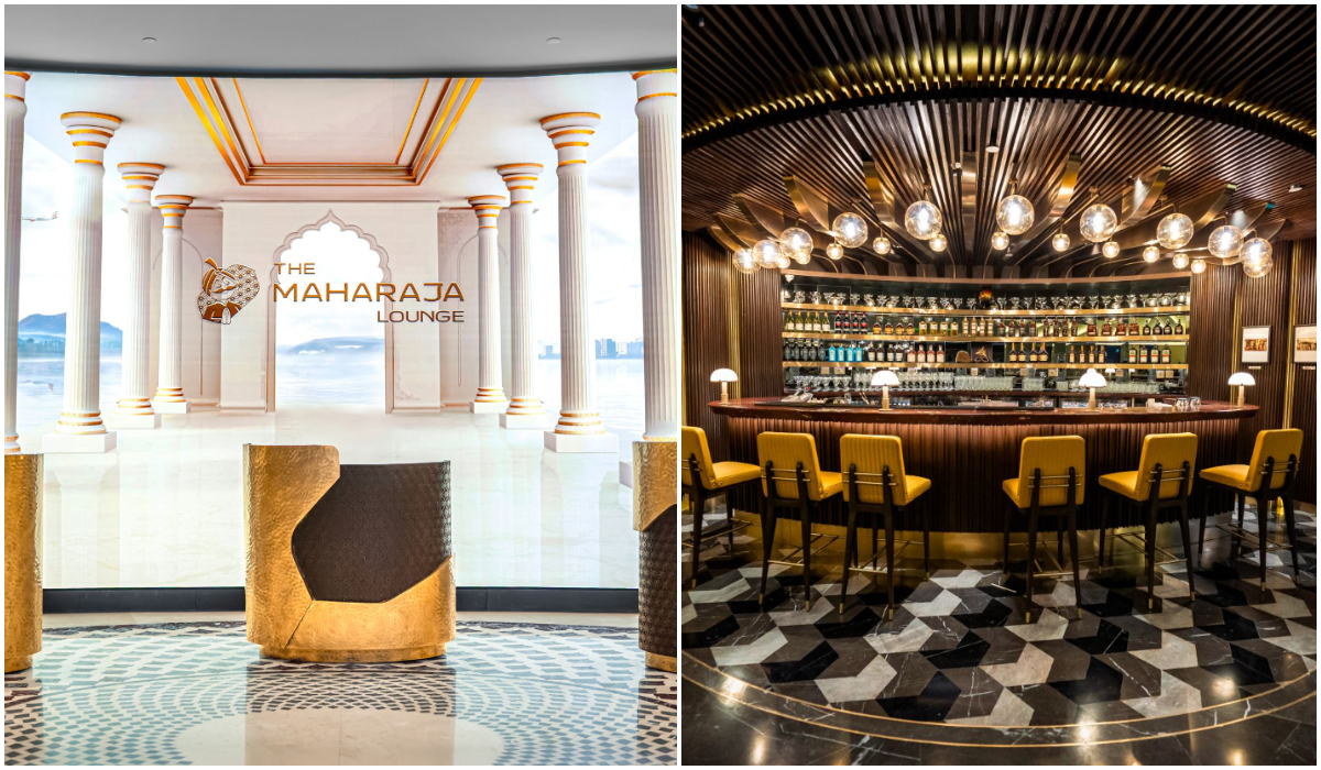 Maharaja Lounge At Delhi International Airport
