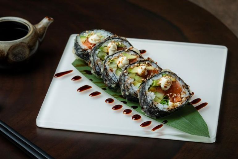 Classic Futo Maki Style Sushi Roll By Chef Bhushan Sawant 2 chef bhushan sawant 1