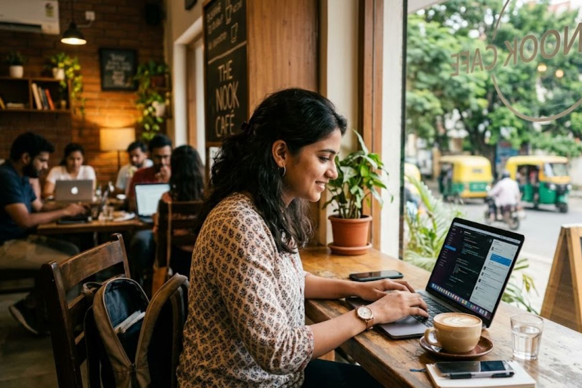 cafes to work from in koramangala
