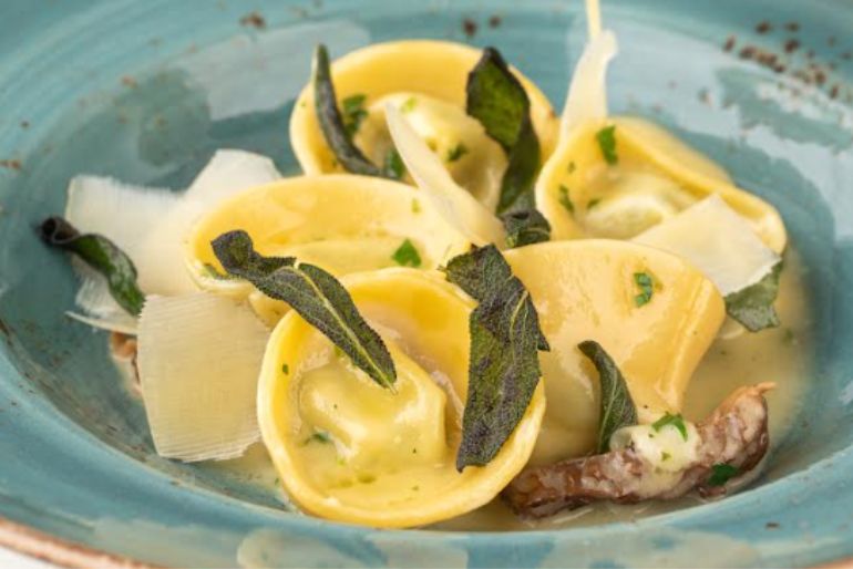 spinach ravioli