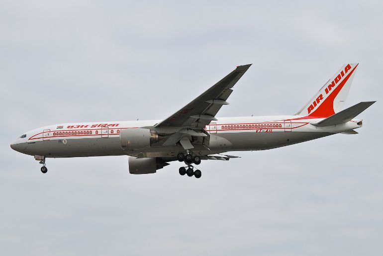 Air India international flight cancellations