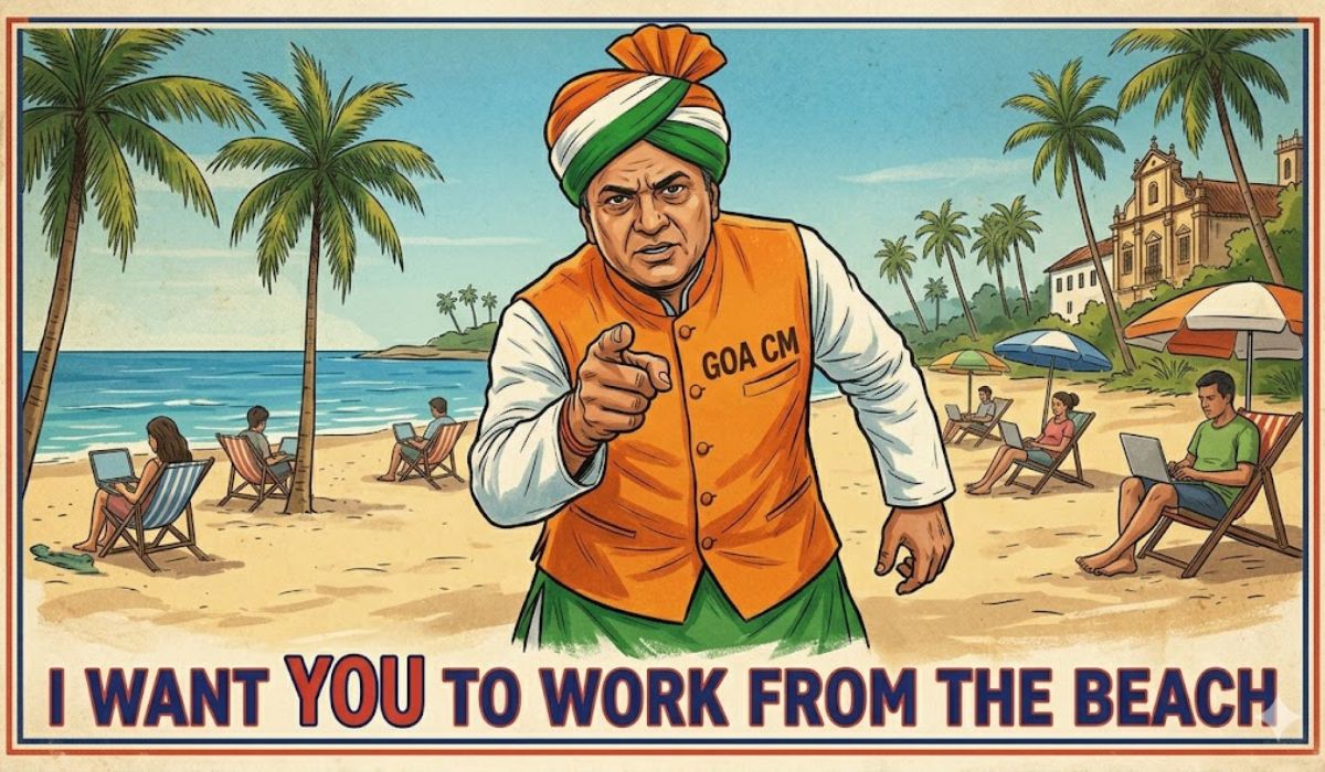 goa shackathon work from beach