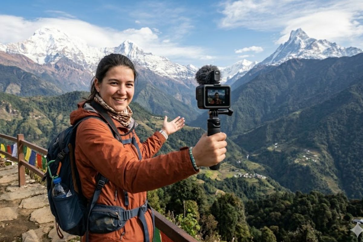 nepal free travel indian content creator