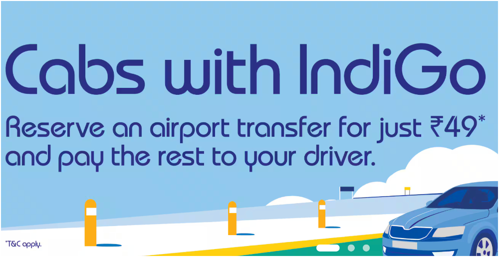 Cabs With IndiGo