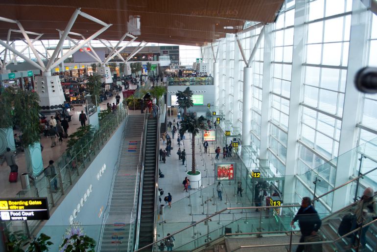 First SkyCast System Delhi Airport