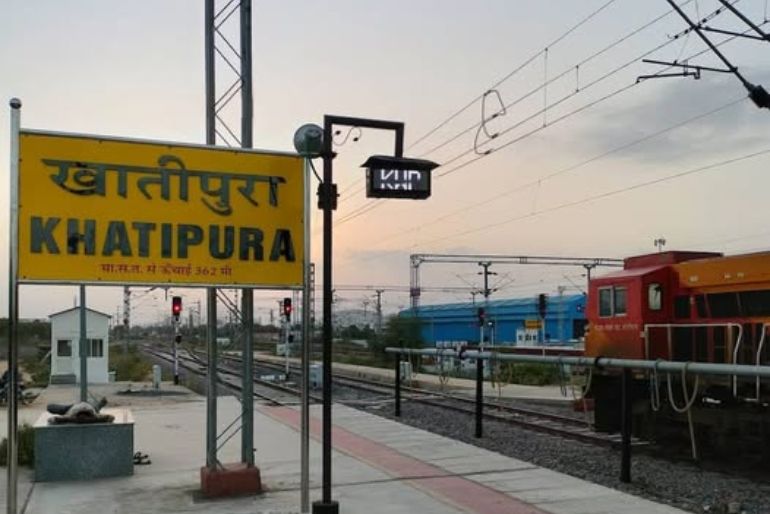 Jaipur-Darbhanga Amrit Bharat Express Launches; Khatipura Gets Mega Coaching Terminal 2 Jaipur-Darbhanga Amrit Bharat Express (2)