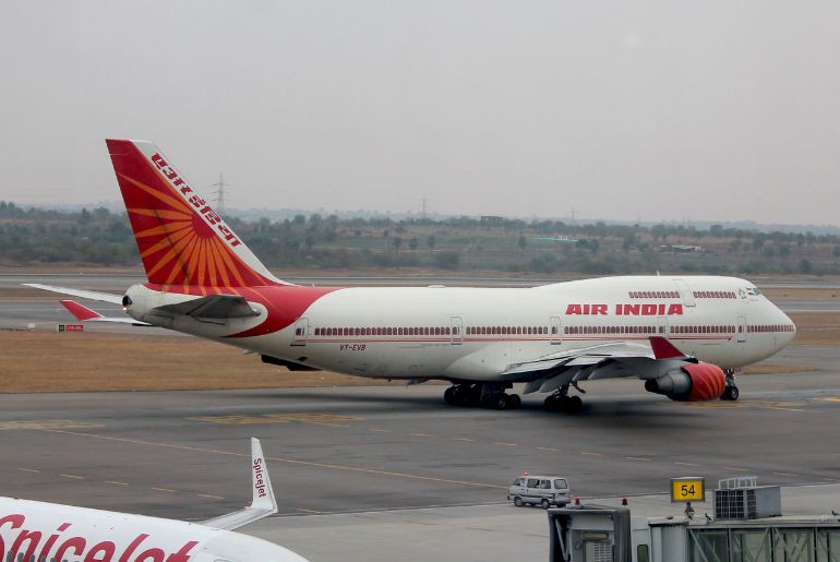 air india no meals ticket