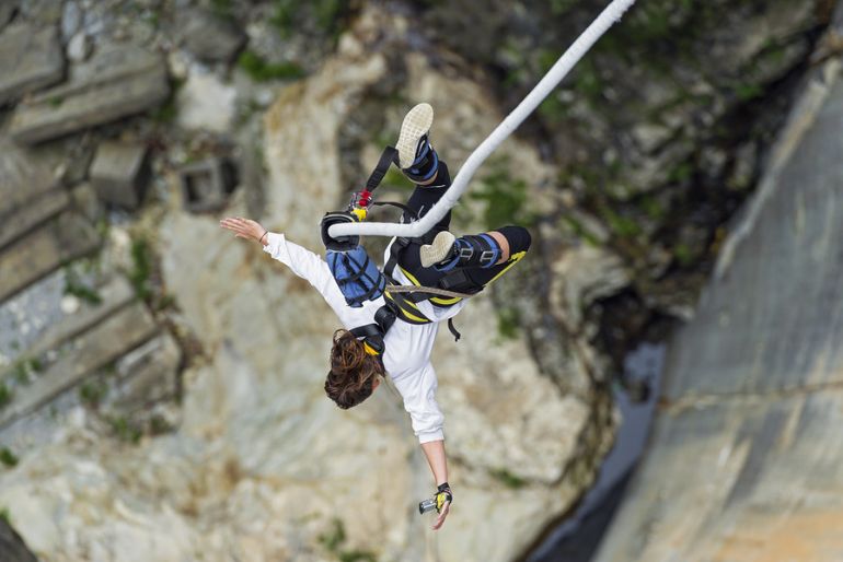 bungee jumping in india