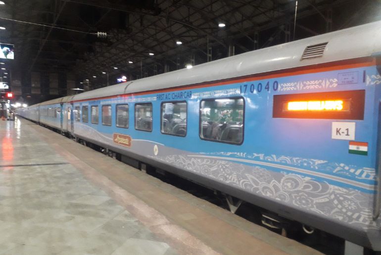 rajdhani shatabdi delayed