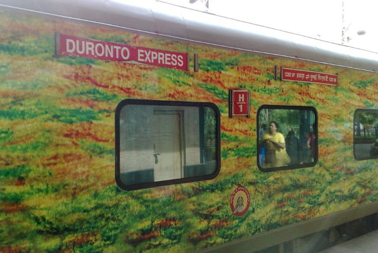 rajdhani shatabdi delayed