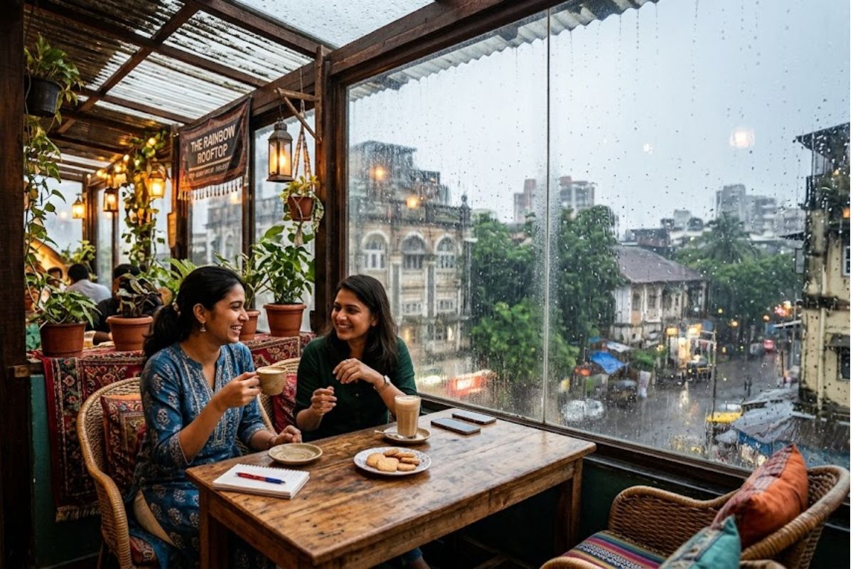 beautiful cafes india monsoon