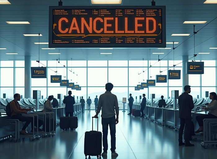 Flight delayed due to rain in India and passenger rights for delays and cancellations